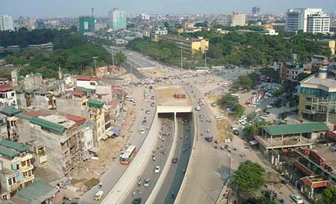 Construction and Improvement of Kim Lien Intersection