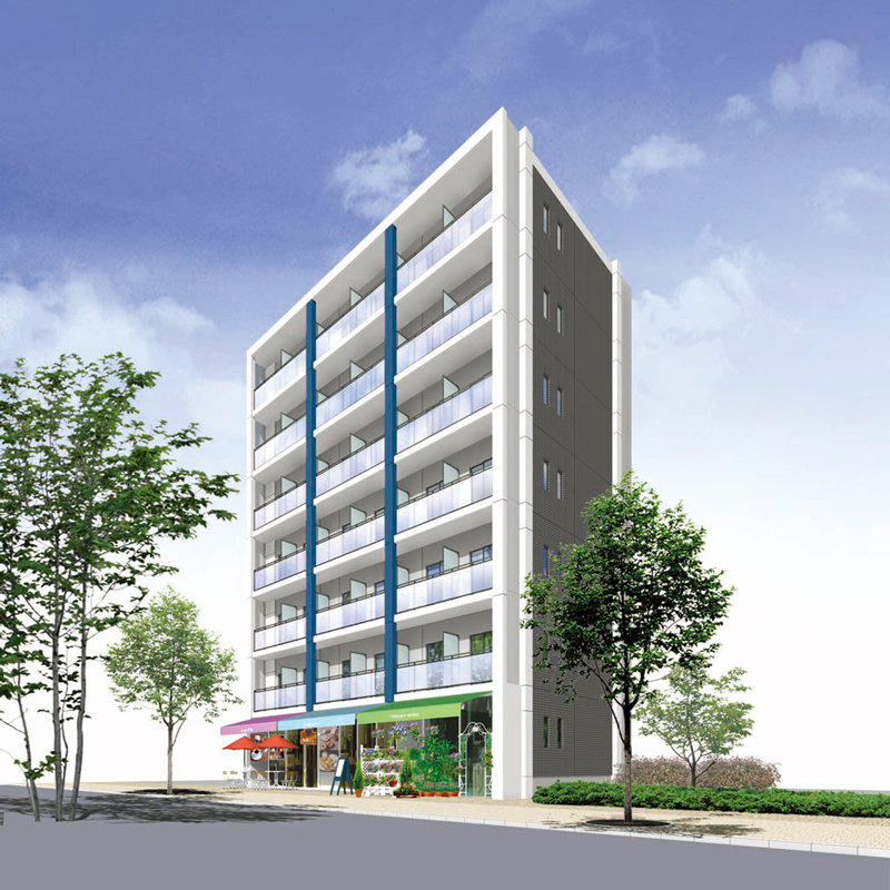 「ネプレ」6階建て以上のニーズに対応する、壁式ラーメンPC造高層マンション