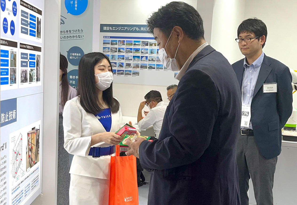 FOOMA JAPAN 2024 展示会会場のようす