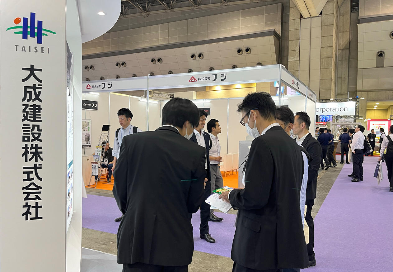 FOOMA JAPAN 2024 展示会会場のようす