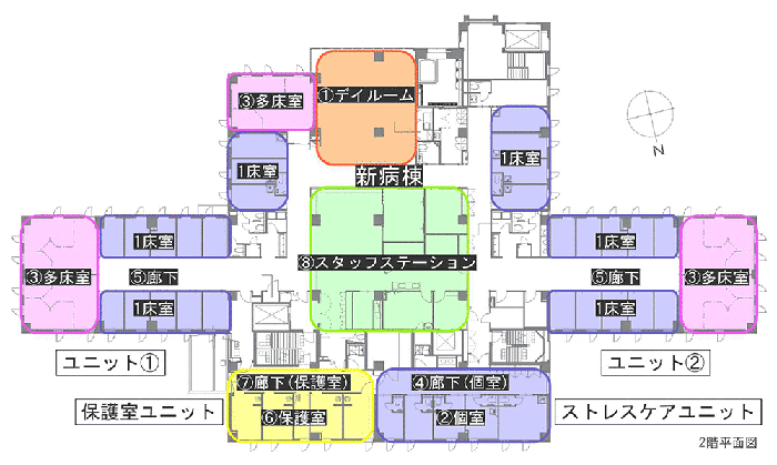 2階平面図