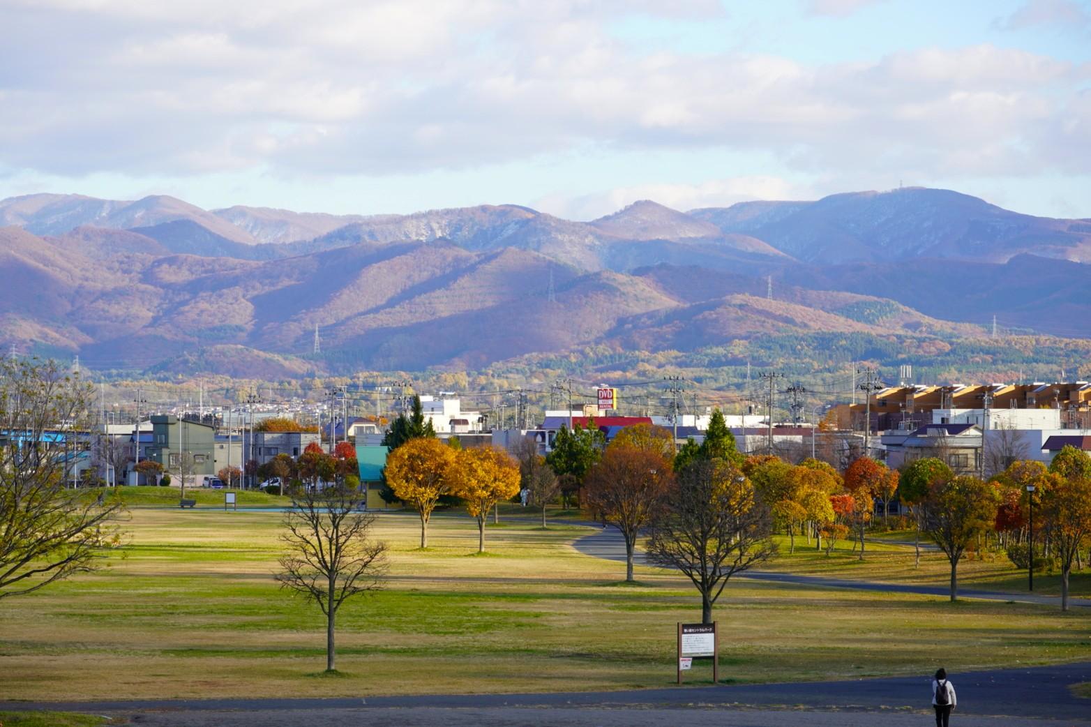 八甲田の山並み