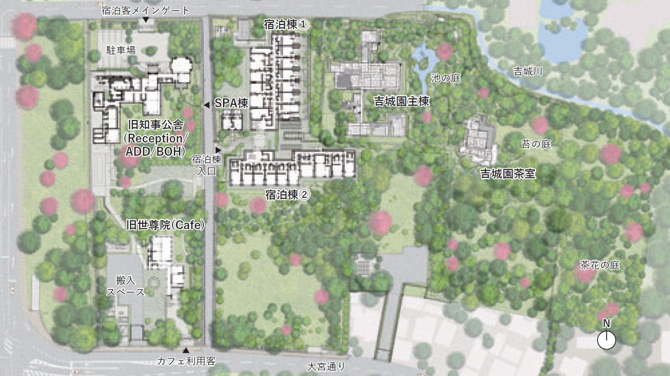 敷地全体イメージ図
