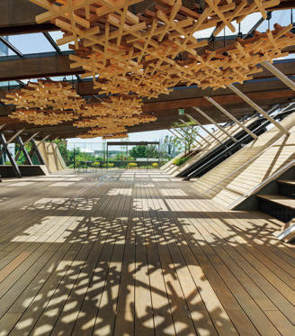 木漏れ日の画像分析により「心地よい」と感じる遮光率を導いた