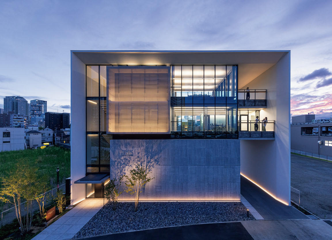 避雷設備機器専門メーカーの新たな支店ビル