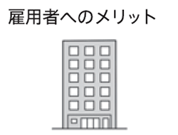 雇用者へのメリット